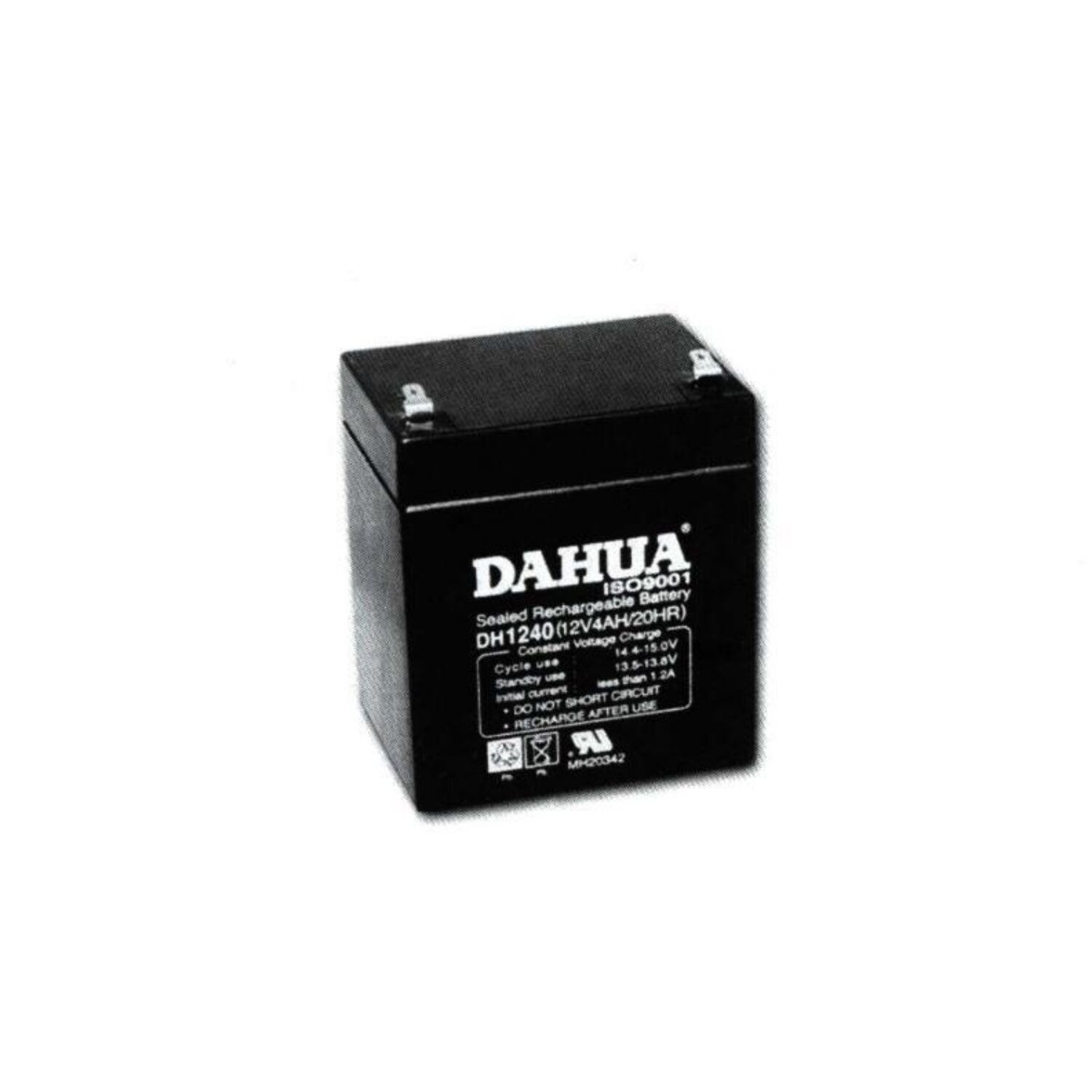 大华DAHUA蓄电池DH1240 12V4.0AH 门禁报警器不间断监控/应急照明/医疗