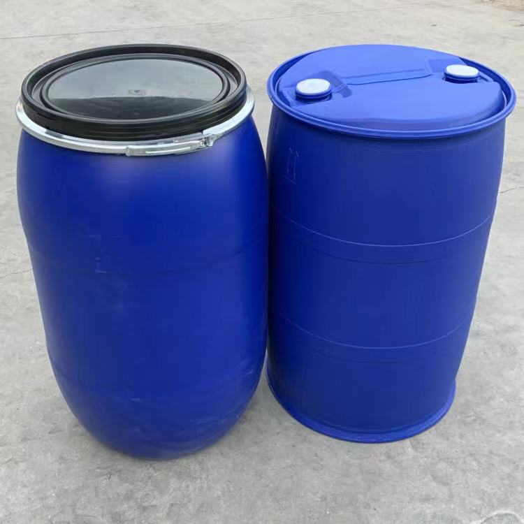 塑料桶生产厂家 200kg食品级 全新料闭口 双环单环 200L化工塑料桶