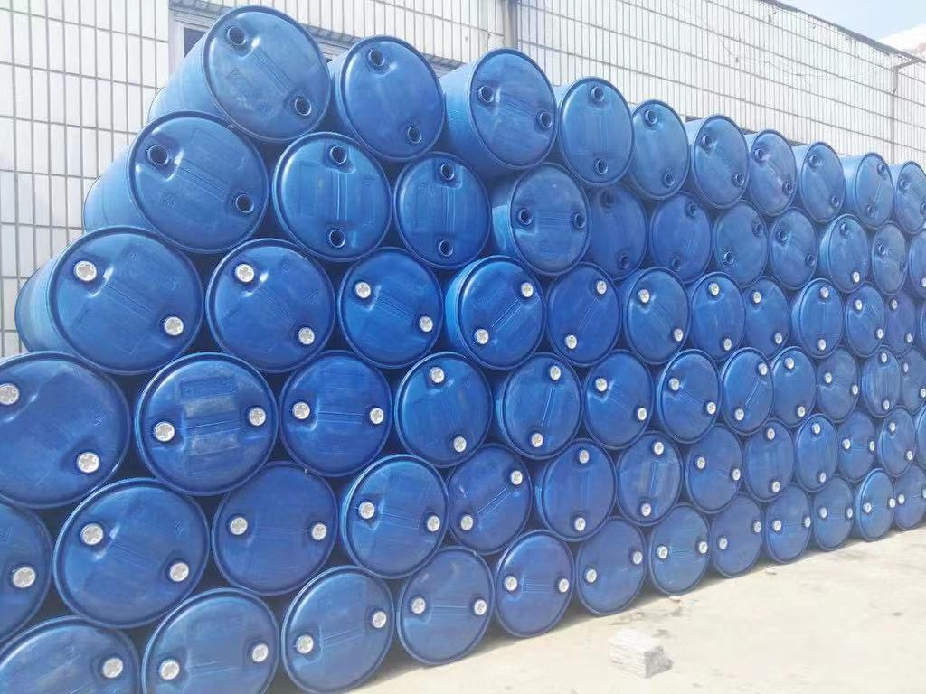 加厚摔不破200升 带铁箍法兰桶 200升化工塑料桶