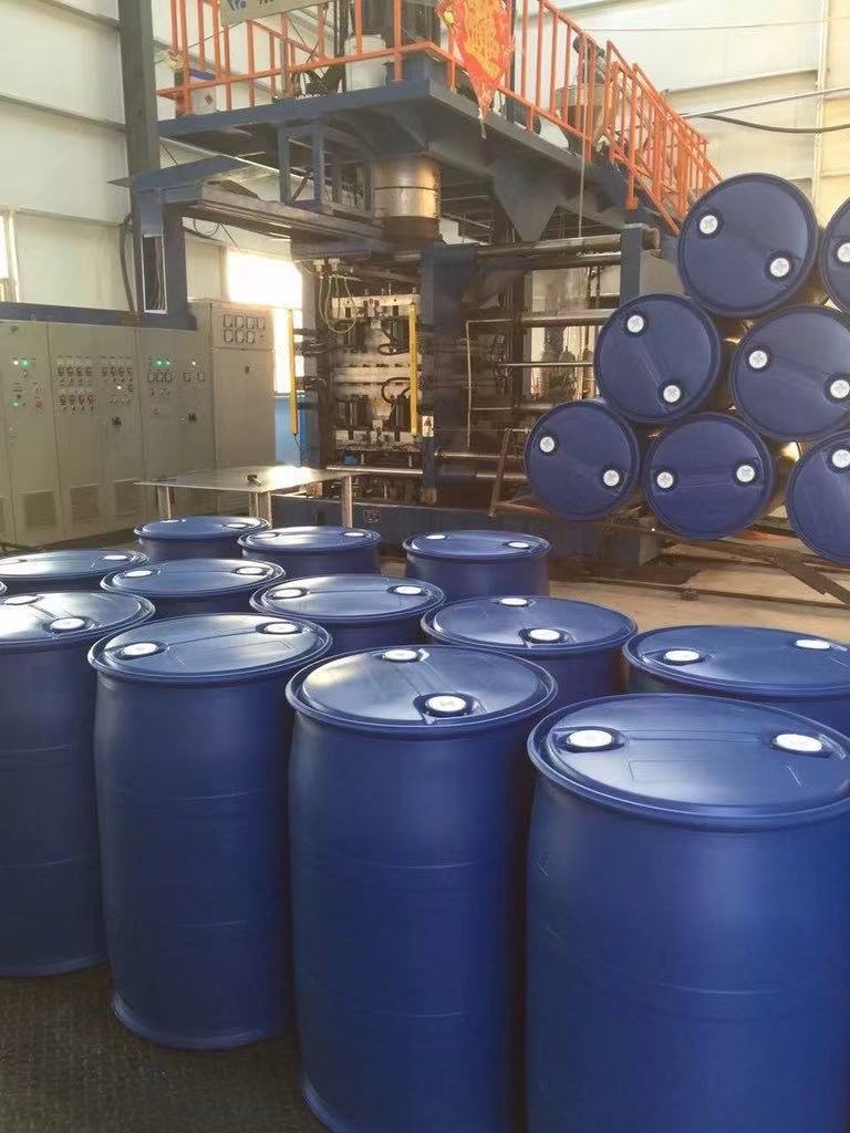 加厚摔不破200升 带铁箍法兰桶 200升化工塑料桶