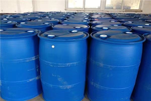 200升大口化工原料桶圆桶 厂家供应200升蓝色铁箍桶  200kg大口塑料桶