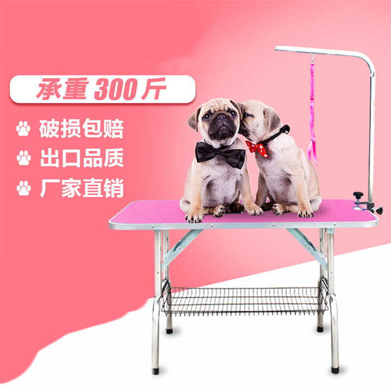 丽泽家用狗狗比赛桌NBF08003 宠物美容桌不锈钢材质