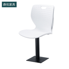 现代简约阶梯教室椅子厂家，带写字板的培训学习椅，会议报告厅排椅