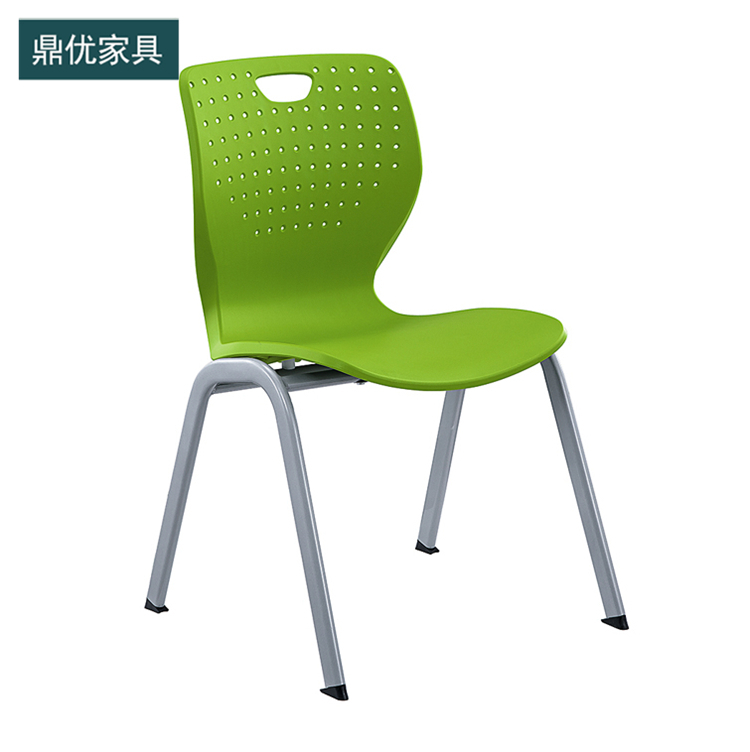 鼎优家具培训椅厂家，普通教室学生椅，高档四脚培训学习椅