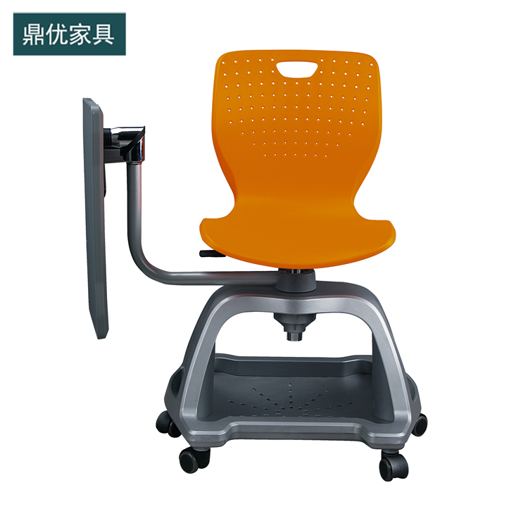佛山鼎优家具厂，录播教室培训圆盘椅，现代多功能培训会议椅