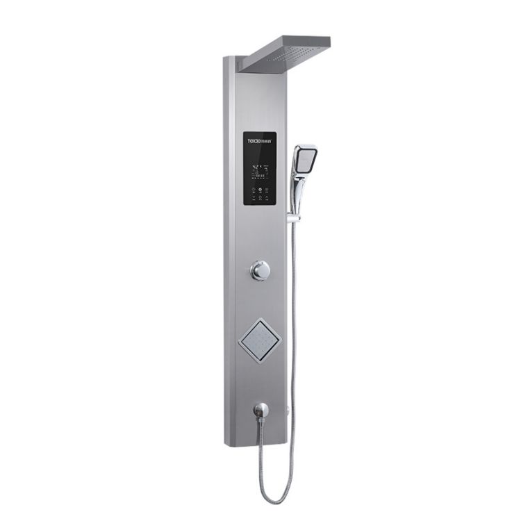 特莱得TLD-Q5-85淋浴屏集成电热水器 家用淋浴花洒套装智能增压一体式新品