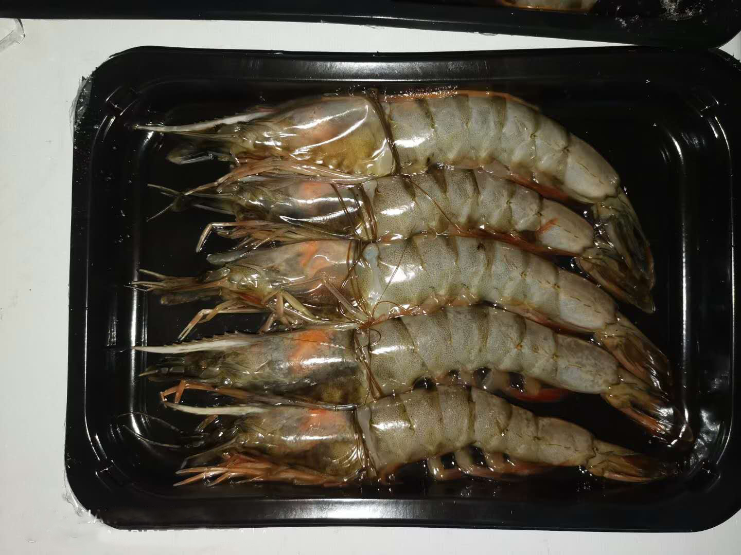 鲜虾真空贴体皮肤包装盒 大虾海鲜产品真空贴体皮肤包装膜  厂家定制