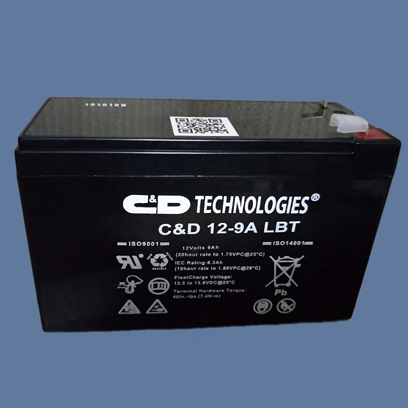 西恩迪大力神蓄电池C D12-9A LBT 12V9AH UPS/EPS消防机柜专用后备电源
