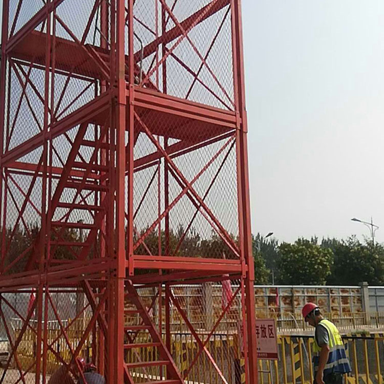 桥梁施工梯笼 施工梯笼价格 建筑工地用安全梯笼 支持定制各种型号