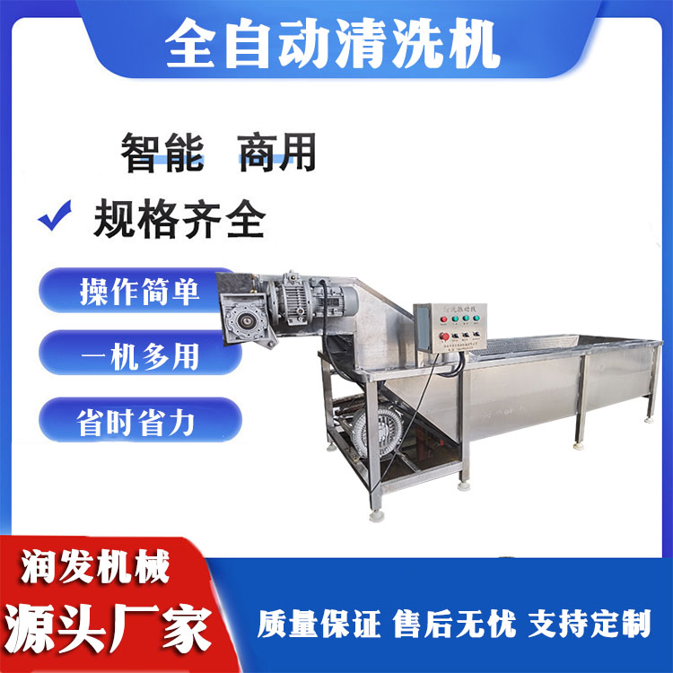 润发 清洗机 鼓泡式清洗机 竹笋清洗机 流水线清洗机