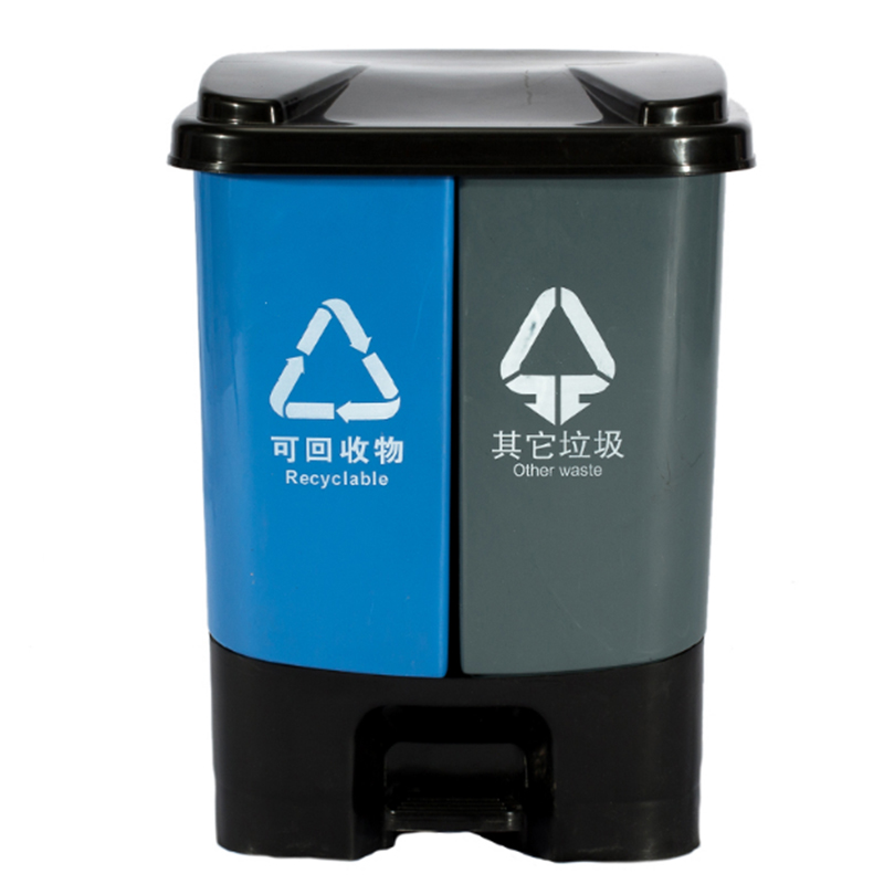 惠州地区批发 室内摇盖垃圾桶 加厚带盖 质量保障 厂家供应