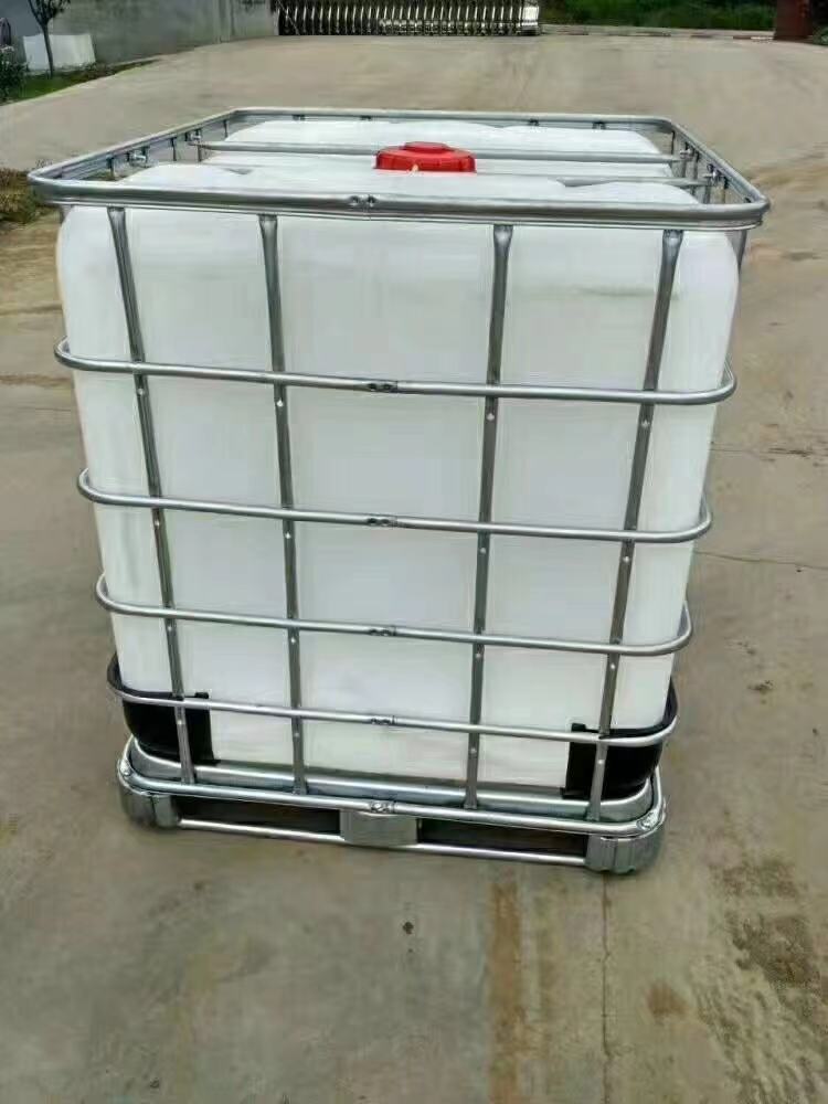 1000升IBC吨桶 1吨塑料桶带铁架耐酸碱化工桶 周转桶运输集装桶