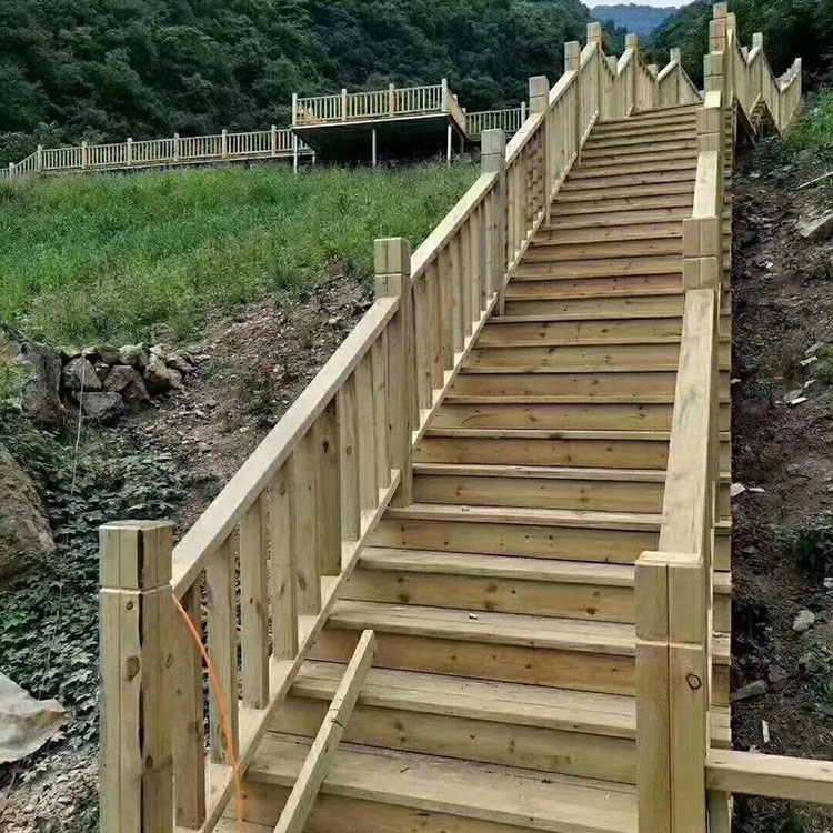 碳化实木木桥定制 防腐木木桥价格 免费设计 厂家直销
