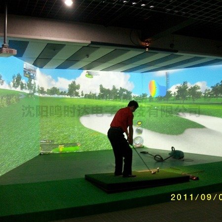 室内高尔夫模拟器设备golf模拟器提供安装