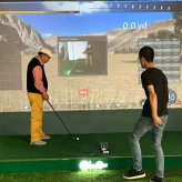 杭州校园高尔夫韩国进口室内模拟器质量好