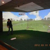 韩国雷达高尔夫社区高尔夫模拟系统安装调试