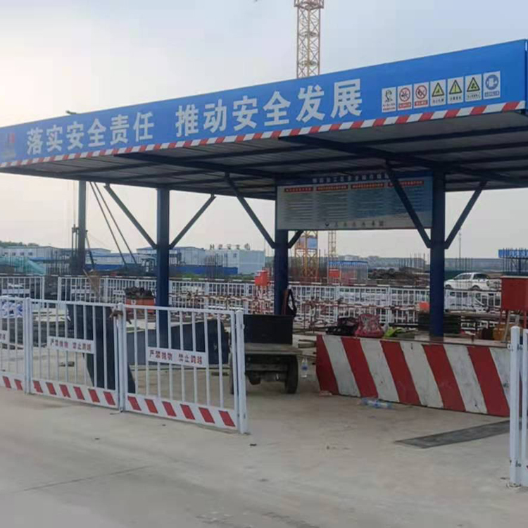  钢筋加工防护棚    配电箱加工防护棚    永邦供应   安徽    定型化配电箱防护棚