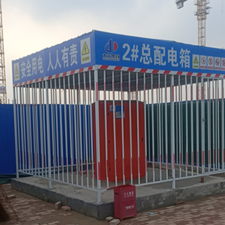  施工工地电箱防护棚   组装式钢筋加工防护棚     永邦供应   广东  配电箱加工防护棚