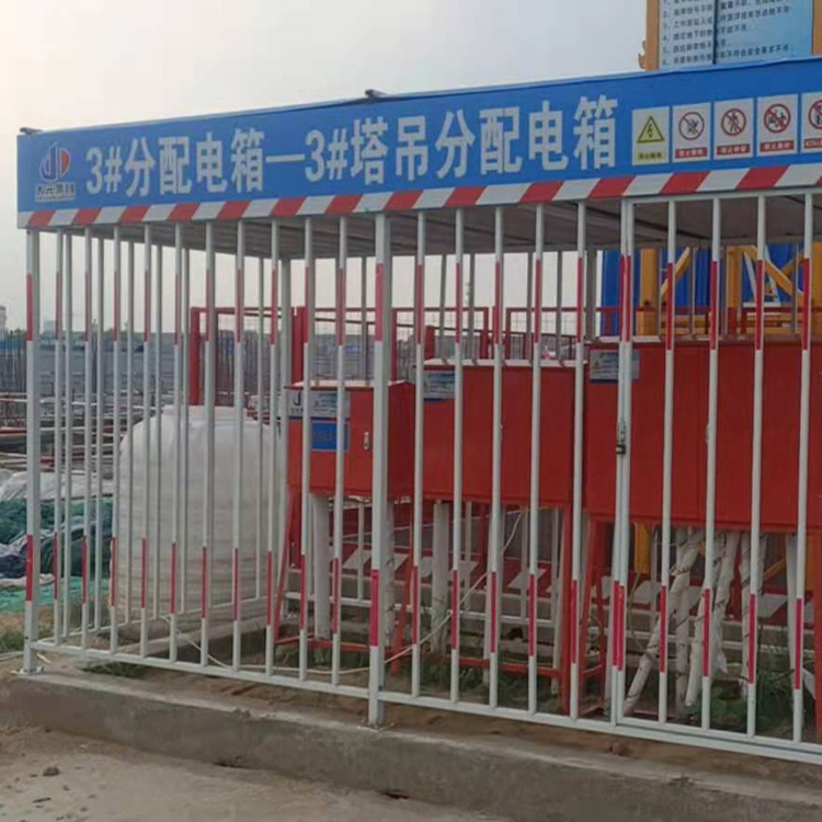 配电箱加工防护棚     钢筋加工防护棚    永邦供应   江苏    定型化配电箱防护棚