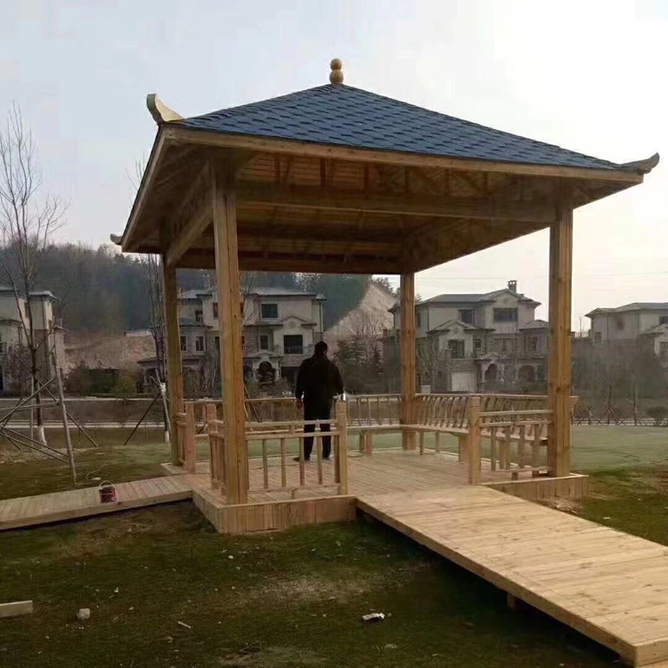 防腐木景观凉亭 防腐木凉亭设计 品质保证