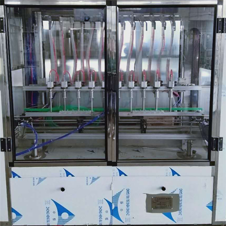 厂家出售全自动自流式直线灌装机 全自动自流式直线灌装机供应 自动化程度高