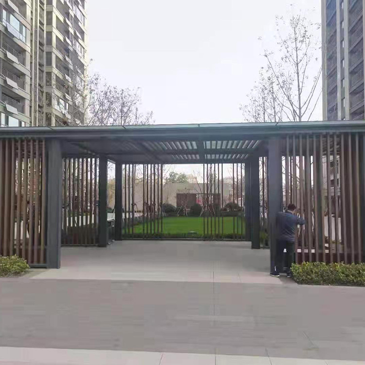 铝合金凉亭  景冠金属  公园廊架  临朐厂家  发货快