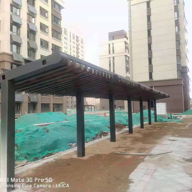 铝合金凉亭  景观凉亭  景冠金属  按图设计