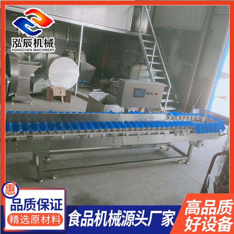 泓辰小龙虾料盒式分选机 生蚝大小分拣机 海参重量分选机 精选厂家 泓辰机械
