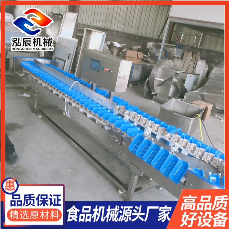 柠檬火龙果百香果分拣机 自动重量称重分选机 水产品海参料盒重量分选机 厂家直销