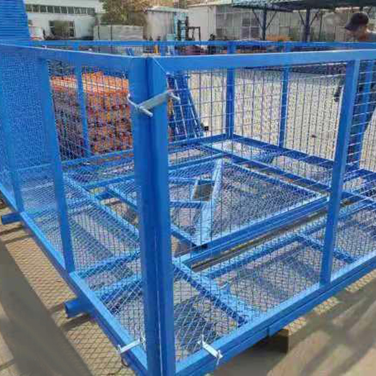 永邦建筑   江西    工地起重机安全围栏    塔吊防攀爬防护棚    拼装式塔吊防攀爬   