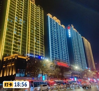 陕西 Led灯 户外轮廓灯外墙投射装饰 楼体亮化 楼体工程