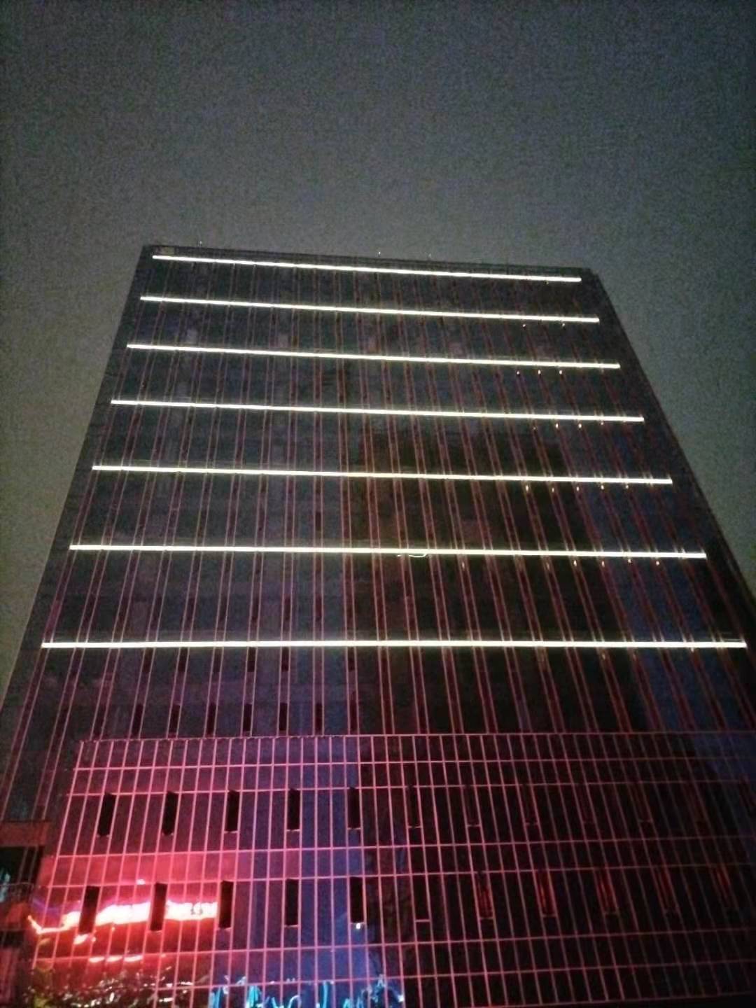 陕西  外墙投射装饰 LED灯 楼体亮化 楼体亮化厂家