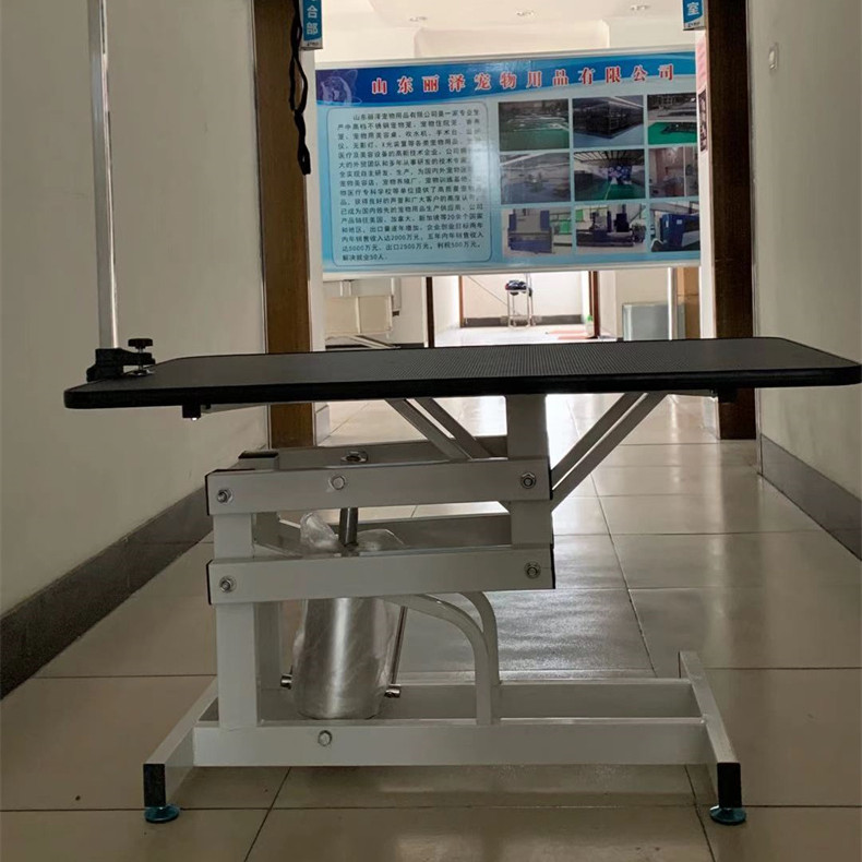 丽泽宠物用脚踩控制升降液压升降宠物美容台 美容桌 一件代发