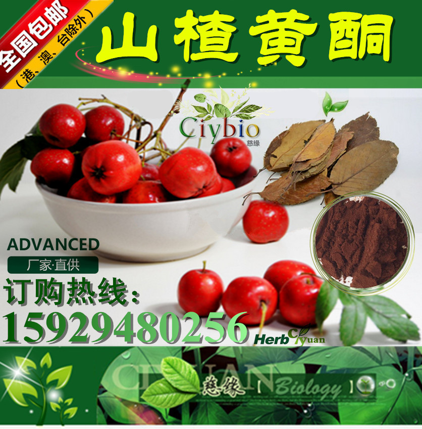 山楂黄酮 80% 山楂（叶）提取物 黄酮80%