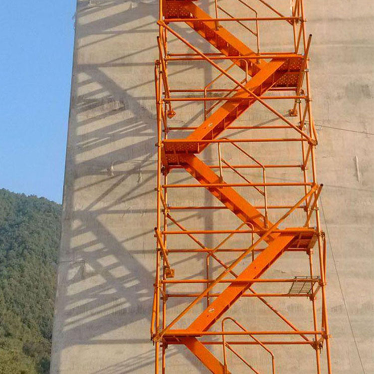 定制安全爬梯 批发安全爬梯 桥梁墩柱施工安全爬梯 利科建筑器材 可定制