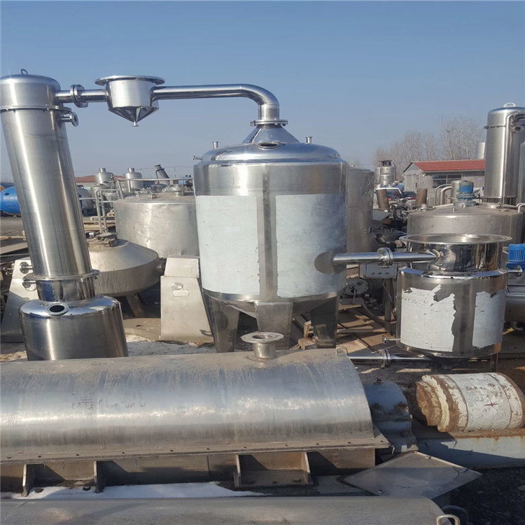 供应二手MVR盐水降膜蒸发器 污水处理蒸发器 俊宏 多规格