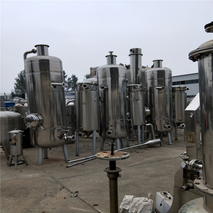 二手四效12吨降膜蒸发器 污水处理蒸发器 俊宏 电话咨询