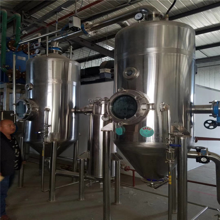 立式蒸发器 5吨三效四体蒸发器 俊宏 电话咨询