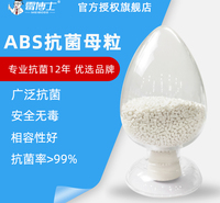 厂家直售ABS抗菌母粒 ABS塑料原料防霉抗菌用 纳米银抗菌颗粒抗菌母粒