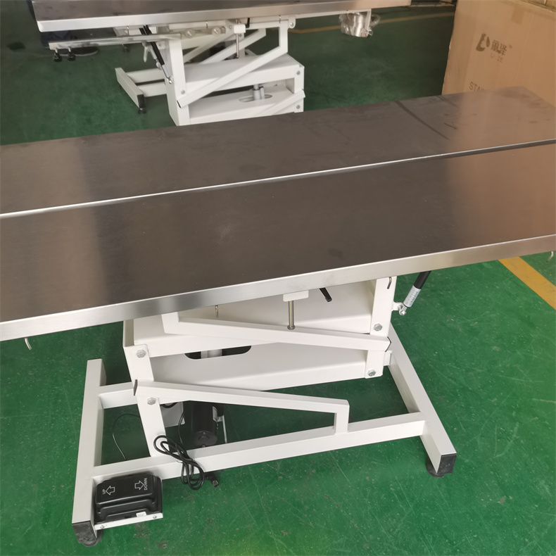 丽泽宠物医院专用手术台不锈钢宠物电动升降手术台狗狗猫咪手术桌宠物诊疗台