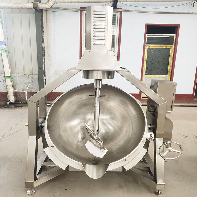 华力现货行星搅拌炒锅 多功能火锅炒料机器 火锅底料炒料机器厂家