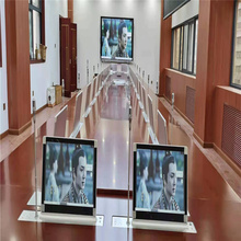 北京墨水电子桌牌 电脑液晶屏升降器 液晶升降显示器 勤嘉利科技办公设备按需定制方案