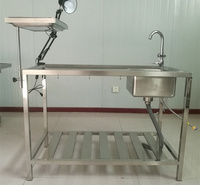 丽泽 动物解刨器械桌升降解剖台 兽用器械动物手术器械解剖台生产批发