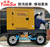 600立方防汛移动泵车 800立方移动泵车 咏晟
