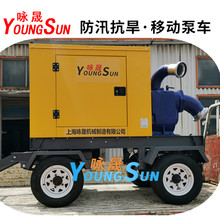 600立方防汛移动泵车 800立方移动泵车 咏晟