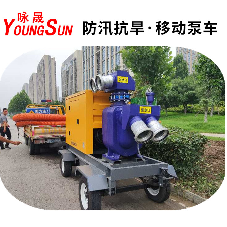 12寸防汛排涝水泵 大型防汛排涝水泵 咏晟