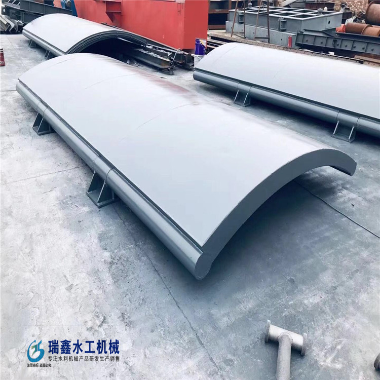 翻板门专业制造 翻板闸门钢坝 瑞鑫水工