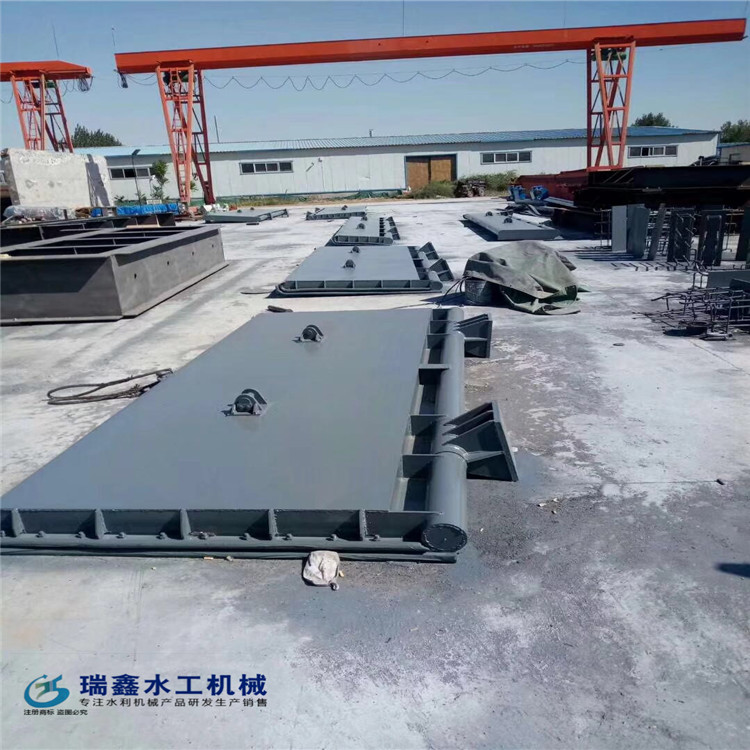 翻板钢制闸门供应 城市景观闸门 瑞鑫水工