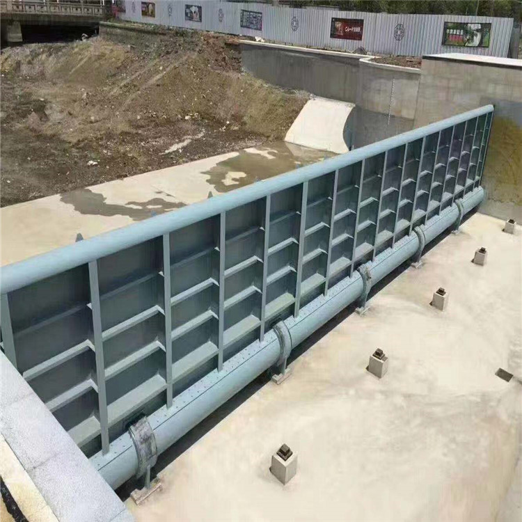 平面水电站翻板闸门加工定制 水利油压闸门 瑞鑫水工