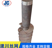 不锈钢螺旋杆 螺旋输送机用螺旋轴 加工定制螺旋杆 量大从优